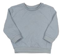 Světlemodrá vzorovaná mikina Primark
