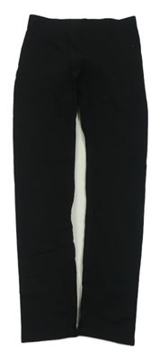Černé teplé legíny H&M