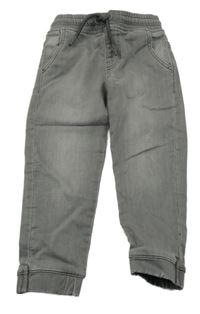 Šedé jogger cuff rifle Denim Co.