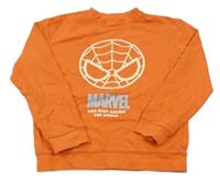 Červená mikina se Spidermanem H&M