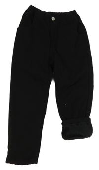 Černé zateplené jogger rifle