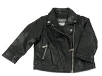 Černý koženkový podšitý křivák Primark