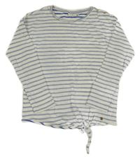 Bílo-modré pruhované triko Tom Tailor