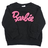 Černá mikina s nápisem Barbie PatPat