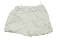 Bílé madeirové kraťasy C&A