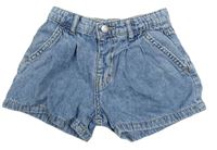 Modré lehké riflové kraťasy Denim Co.
