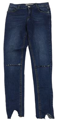 Tmavomodré skinny rifle Denim Co.