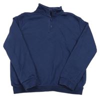 Tmavomodrá mikina zn. H&M