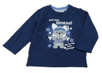 Tmavomodrá mikina s pejskem Ergee