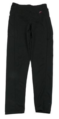 Černé sportovní legíny s kapsami Primark