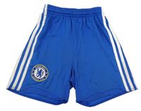 Modré fotbalové funkční kraťasy - Chelsea Adidas