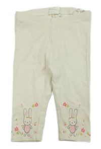 Smetanové legíny s králíky H&M