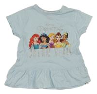 Světlemodrá tunika s princeznami Disney