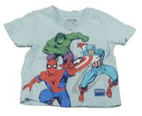 Světlemodré tričko se Superhrdiny Primark