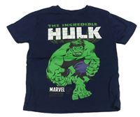 Tmavomodré tričko s Hulkem Marvel