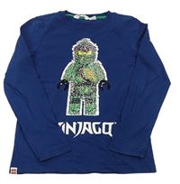 Tmavomodré triko - Lego Ninjago H&M