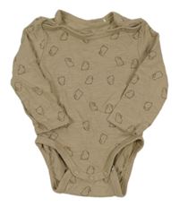 Béžové body s králíčky Topomini