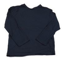 Tmavomodré triko Jeff&CO