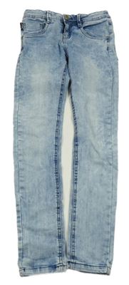 Světlemodré teplákové skinny rifle Chapter young