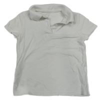 Bílé tričko s límečkem F&F