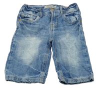 Světlemodré riflové kraťasy 