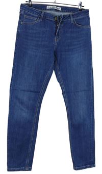 Dámské modré skinny rifle Denim 