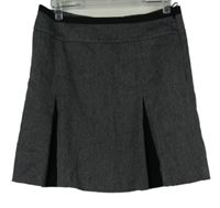 Dámská šedo-černá skládaná sukně Next 