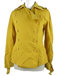 Dámský okrový šusťákový kabátek Rosner 