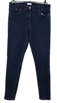 Dámské tmavomodré skinny rifle Nutmeg 