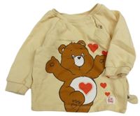 Žlutá mikina s medvědem zn. H&M