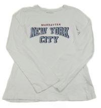 Bílé triko s nápisem Primark