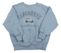 Světlemodrá mikina s potiskem George