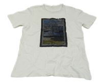 Bílé tričko se síťkou S. Oliver