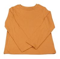 Okrovo-oranžové triko Next