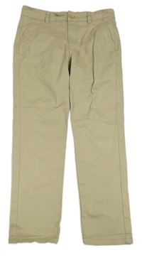 Béžové plátěné chino kalhoty Denim Co.