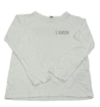 Bílé triko s nápisem Dopodopo