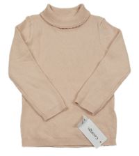 Nové - Světlerůžový svetrový rolák George