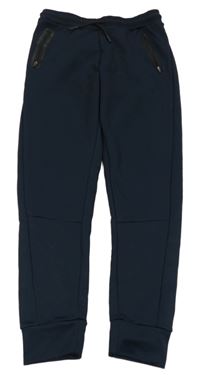 Tmavomodré sportovní tepláky Dunnes Stores