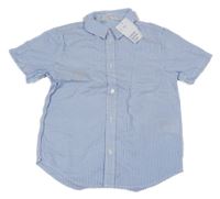 Nové - Modro-bílá pruhovaná košile H&M