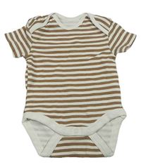 Béžovo-bílé pruhované body C&A
