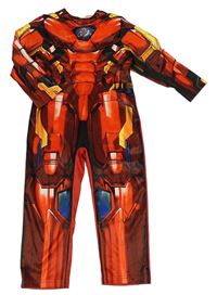 Kostým - Červeno-černý overal - Flash zn. Marvel
