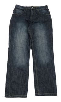 Tmavomodré slim rifle Denim Co. 