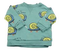 Mátová mikina se šneky F&F