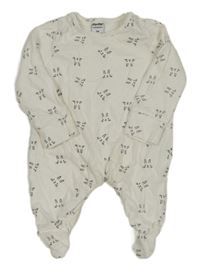 Bílý overal se zajíčky Dopodopo