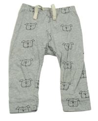 Šedé tepláky s pejsky GAP 