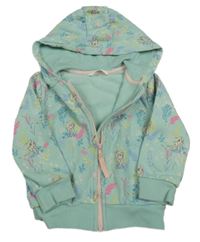 Mátová propínací mikina s Frozen a kapucí M&S