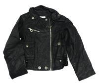 Černý koženkový podšitý křivák Urban Republic 