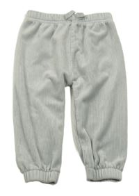 Šedé sametové žebrované kalhoty Dunnes Stores