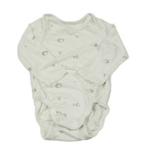 Bílé body s ježečky H&M