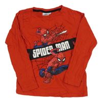 Červené triko se Spider-manem